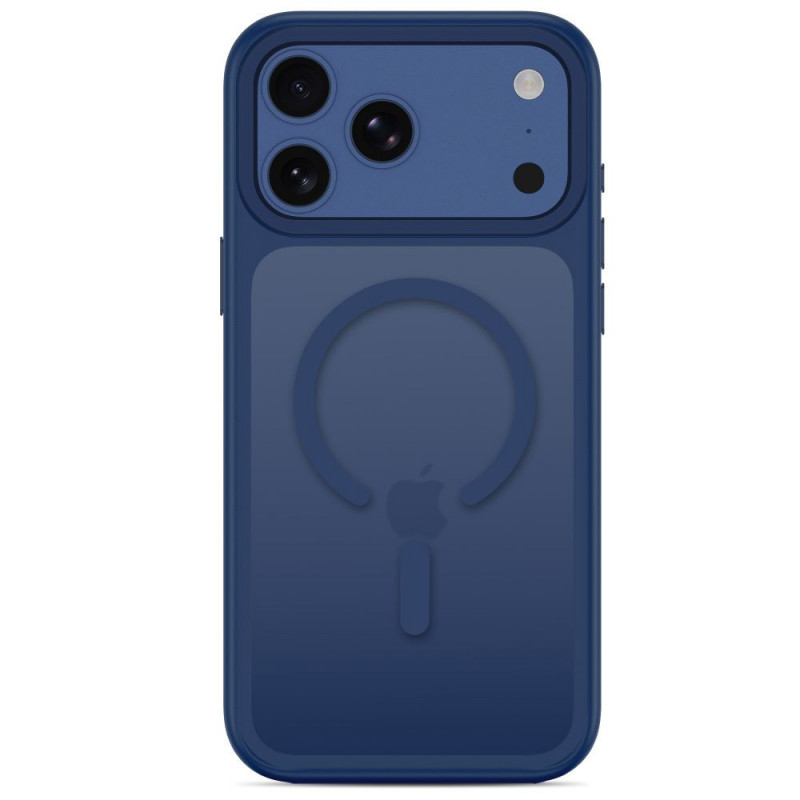 Tech-Protect Magmat MagSafe CC-hoesje voor Apple iPhone 17 Pro / 18 Pro, mat diepblauw