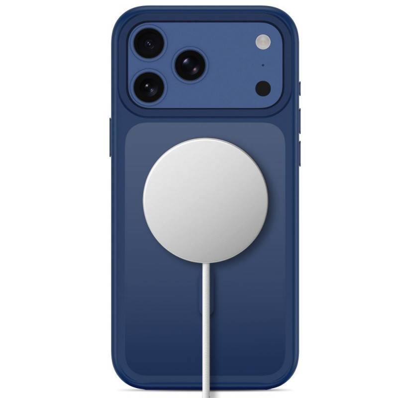 Tech-Protect Magmat MagSafe CC-hoesje voor Apple iPhone 17 Pro / 18 Pro, mat diepblauw