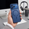 Tech-Protect Magmat MagSafe CC-hoesje voor Apple iPhone 17 Pro Max / 18 Pro Max, mat Deep Blue