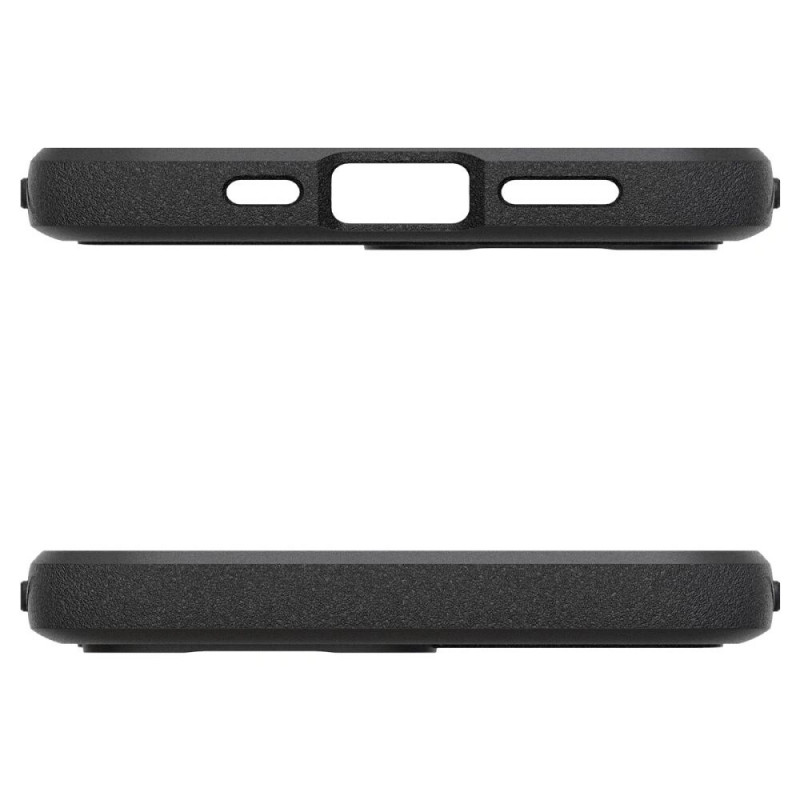 Spigen Rugged Armor Mag MagSafe-hoesje voor Apple iPhone 17e / 16e, mat zwart