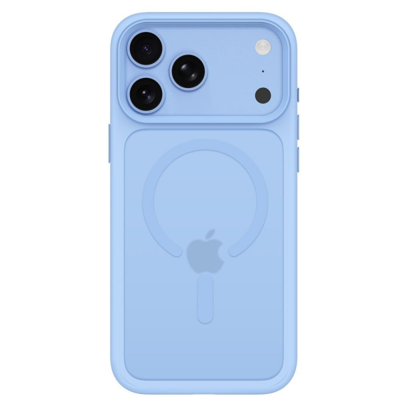Tech-Protect Magmat MagSafe CC-hoesje voor Apple iPhone 17 Pro Max / 18 Pro Max, mat lichtblauw