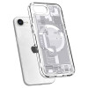 Spigen Ultra Hybrid Mag MagSafe-hoesje voor Apple iPhone 17e / 16e, Zero One, wit
