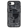 Spigen Ultra Hybrid Mag MagSafe-hoesje voor Apple iPhone 17e / 16e, Zero One Black