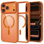 Tech-Protect Magmat MagSafe CC-hoesje voor Apple iPhone 17 Pro / 18 Pro, Cosmic Orange / transparant