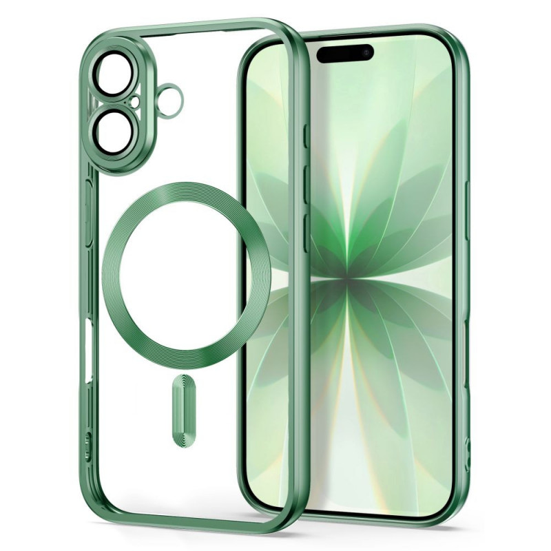 Tech-Protect MagFlex MagSafe-hoesje voor Apple iPhone 17, mat saliegroen