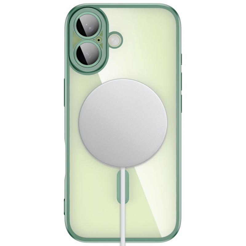 Tech-Protect MagFlex MagSafe-hoesje voor Apple iPhone 17, mat saliegroen