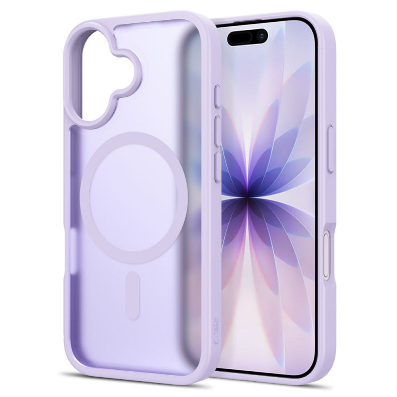 Tech-Protect BasicMag MagSafe-hoesje voor Apple iPhone 17, mat lavendel