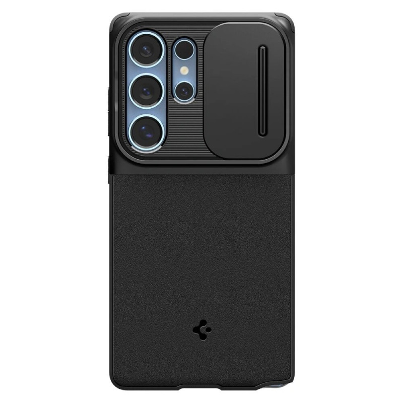 Spigen Optik Armor-hoesje voor Samsung Galaxy S25 Ultra, zwart