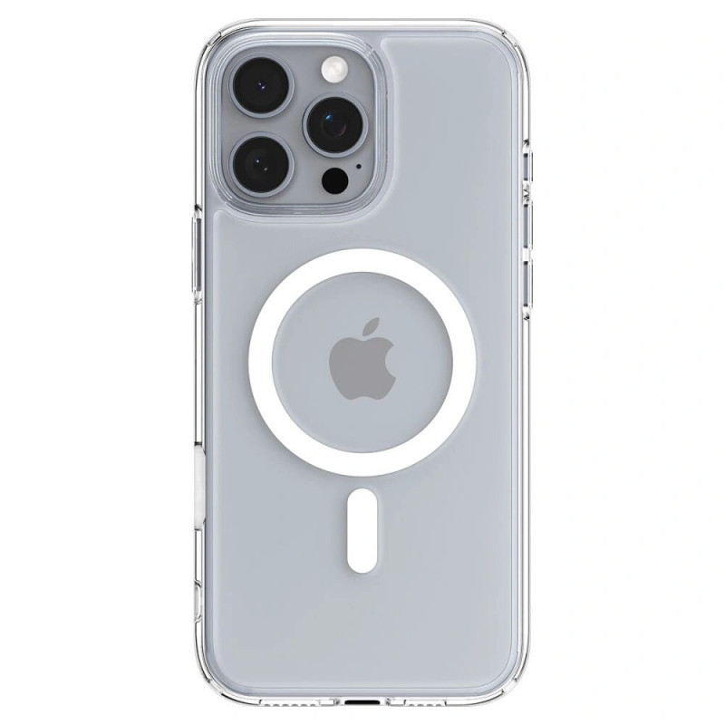 Spigen Ultra Hybrid T Mag MagSafe-hoesje voor Apple iPhone 16 Pro, wit