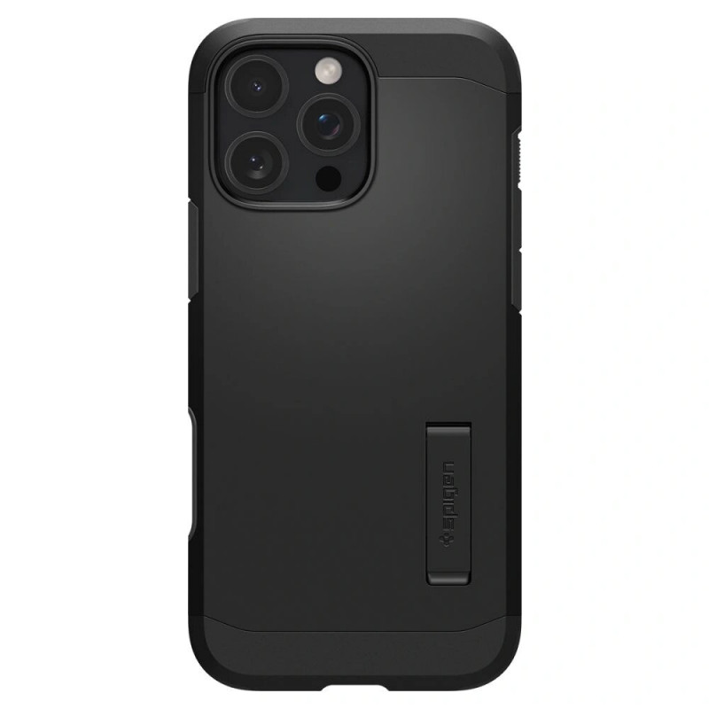 Spigen Tough Armor T Mag MagSafe-hoesje voor Apple iPhone 16 Pro Max, zwart