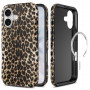 Tech-Protect Lamano MagSafe-hoesje voor Apple iPhone 17, Exotic Touch, bruin en beige