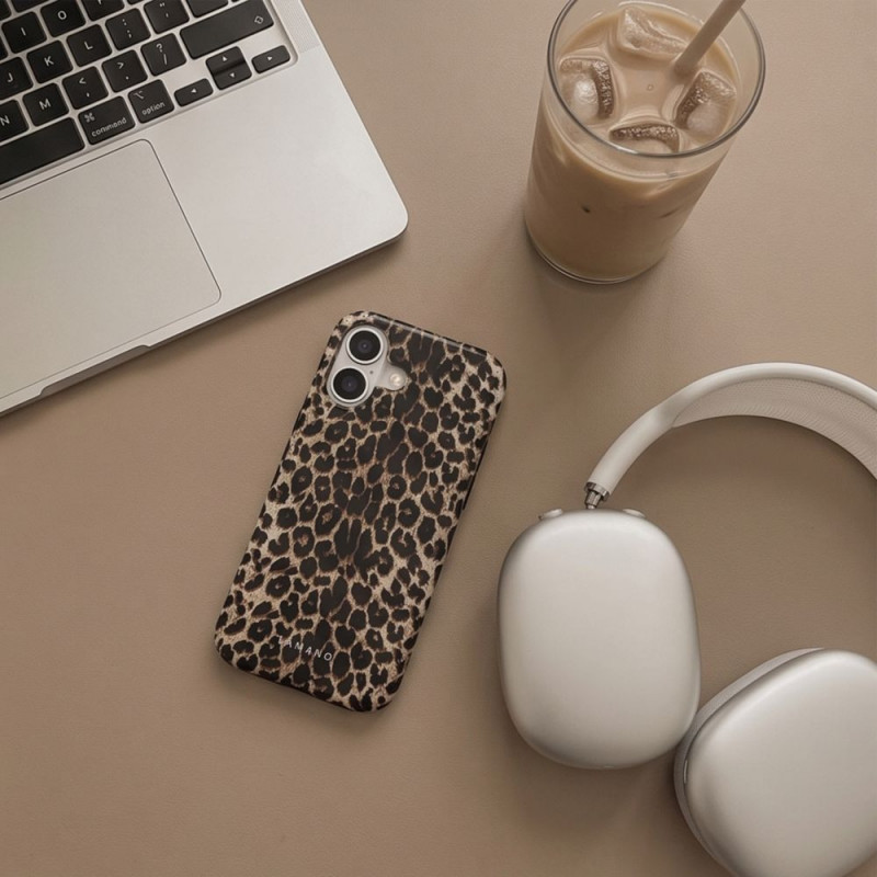 Tech-Protect Lamano MagSafe-hoesje voor Apple iPhone 17, Exotic Touch, bruin en beige