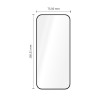 Tech-Protect Glass Fit+ gehard glas voor Xiaomi Redmi 17 4G / 5G, zwart (2 st.) (THP5701)