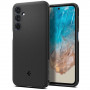 Spigen Essential SandBlast hoesje voor Samsung Galaxy M35 5G, mat zwart