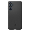 Spigen Essential SandBlast hoesje voor Samsung Galaxy M35 5G, mat zwart