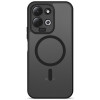 Tech-Protect Magmat MagSafe-hoesje voor Xiaomi Redmi 17 4G / 5G, mat zwart