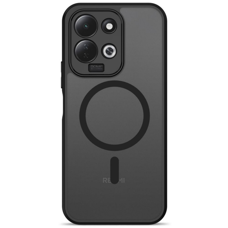 Tech-Protect Magmat MagSafe-hoesje voor Xiaomi Redmi 17 4G / 5G, mat zwart