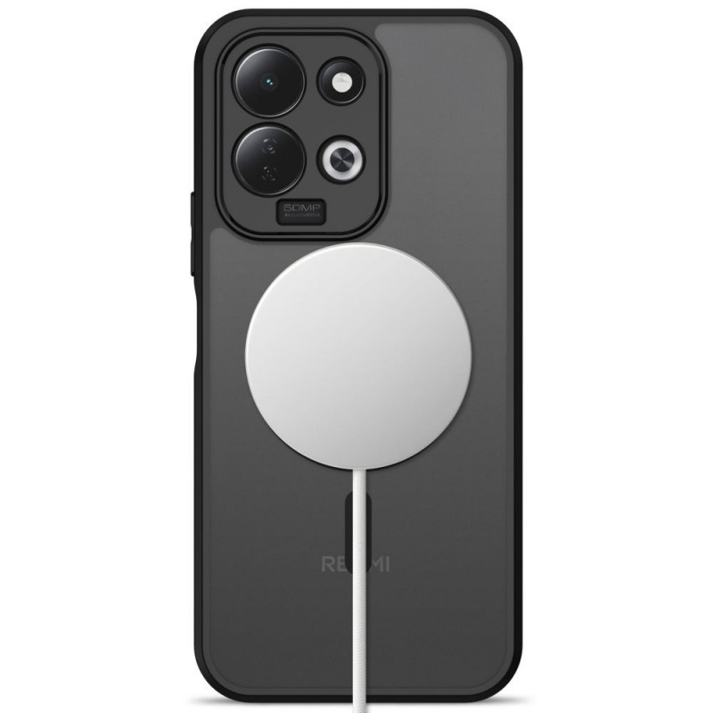 Tech-Protect Magmat MagSafe-hoesje voor Xiaomi Redmi 17 4G / 5G, mat zwart