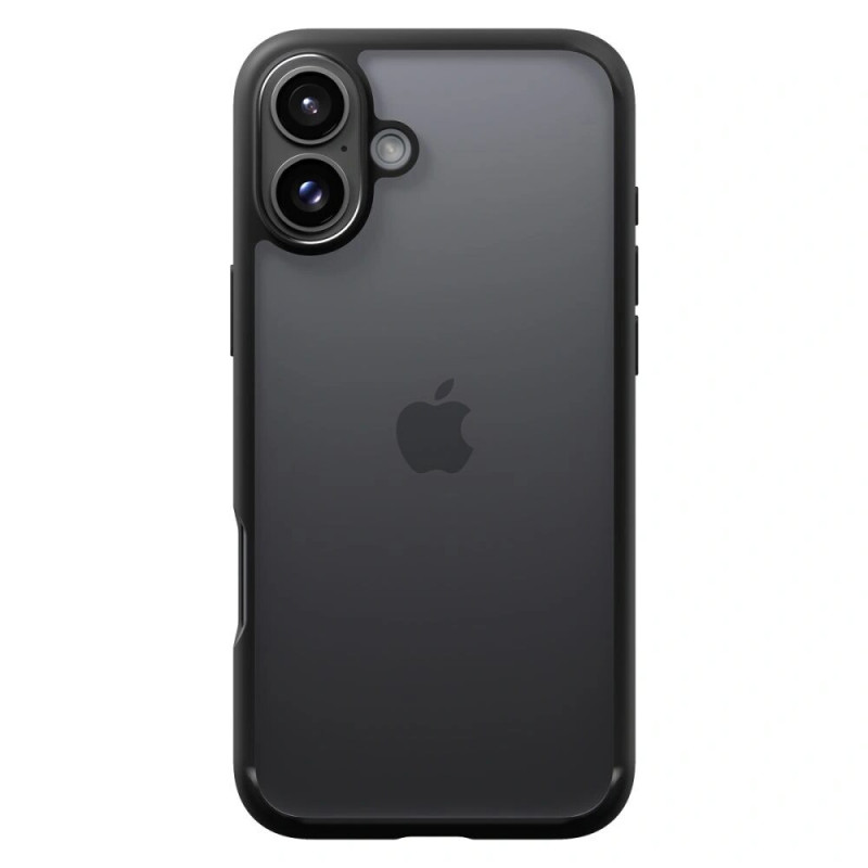 Spigen Ultra Hybrid hoesje voor Apple iPhone 16, mat zwart