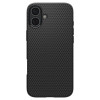 Spigen Liquid Air-hoesje voor Apple iPhone 16, mat zwart