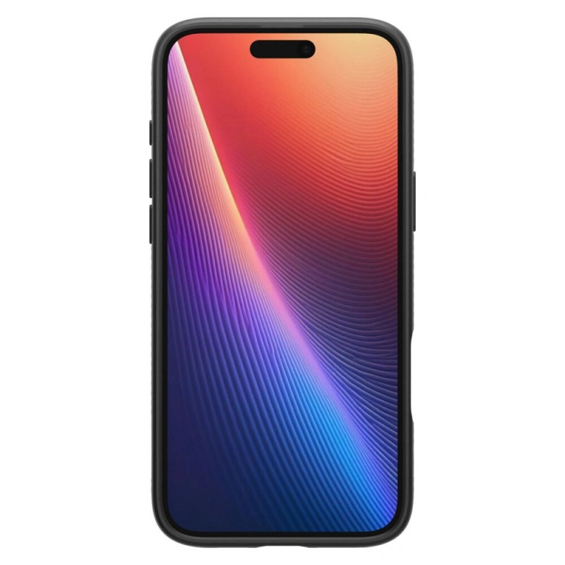 Spigen Liquid Air-hoesje voor Apple iPhone 16, mat zwart