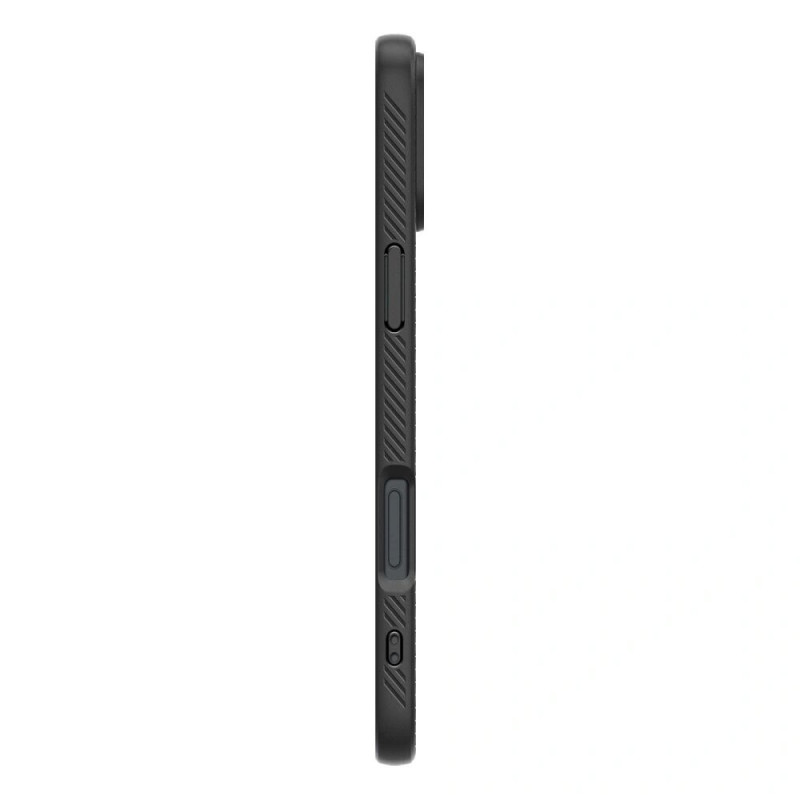 Spigen Liquid Air-hoesje voor Apple iPhone 16, mat zwart