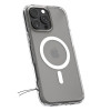 Spigen Ultra Hybrid Mag MagSafe-hoesje voor Apple iPhone 16 Pro, transparant (Frost Clear)