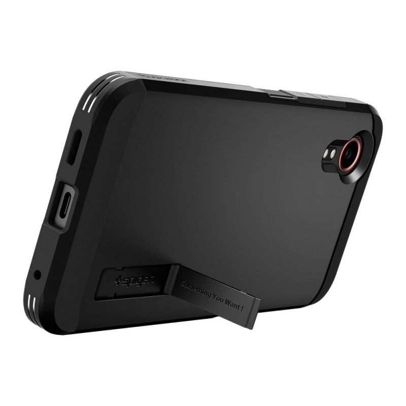 Spigen Tough Armor-hoesje voor Samsung Galaxy XCover7, zwart