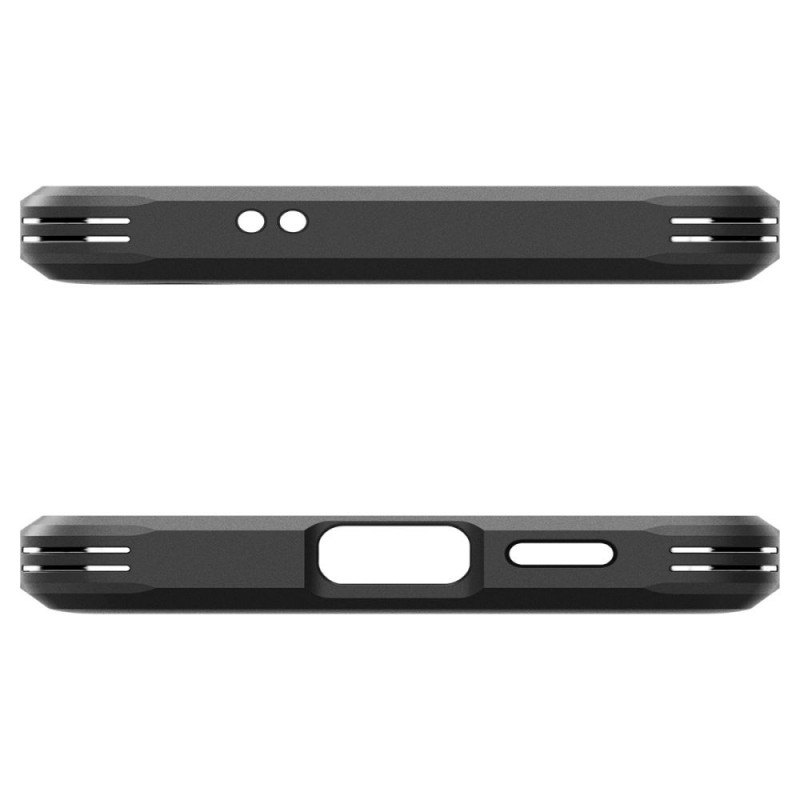 Spigen Tough Armor-hoesje voor Samsung Galaxy S24, zwart