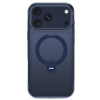 Tech-Protect MagAir Stand MagSafe CC-hoesje voor Apple iPhone 17 Pro Max / 18 Pro Max, mat Deep Blue