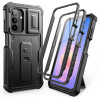 Tech-Protect Kevlar Cam+ 2-Set robuuste hoes voor Samsung Galaxy A17 / A18 4G / 5G, zwart