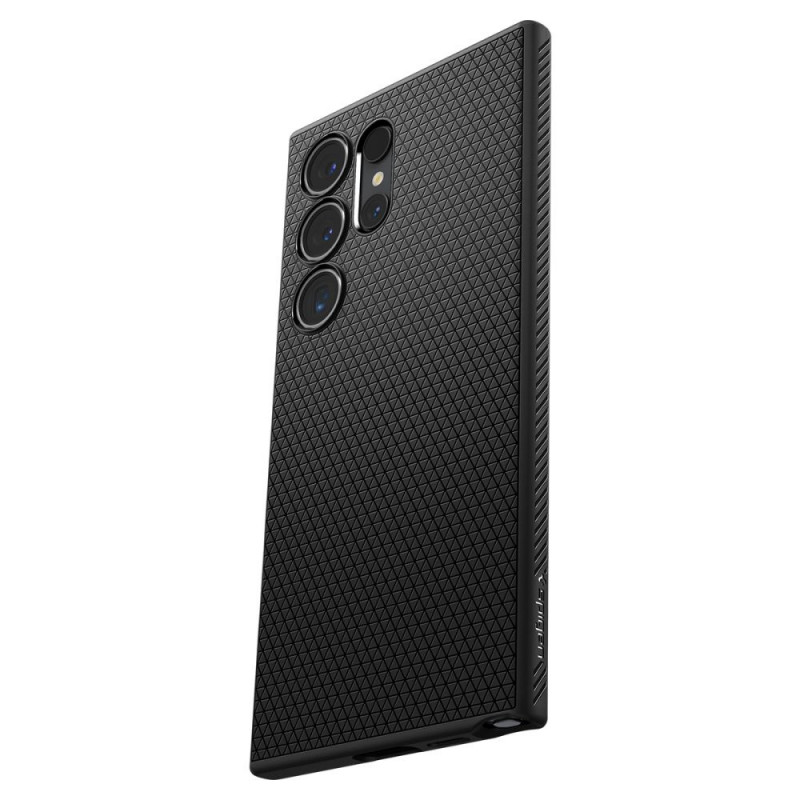 Spigen Liquid Air-hoesje voor Samsung Galaxy S24 Ultra, mat zwart
