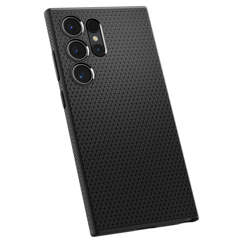 Spigen Liquid Air-hoesje voor Samsung Galaxy S24 Ultra, mat zwart