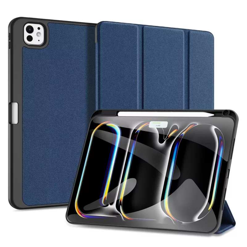 Dux Ducis Domo Case met Flap en Smart Sleep voor Xiaomi Pad 6 / 6 Pro, Blauw