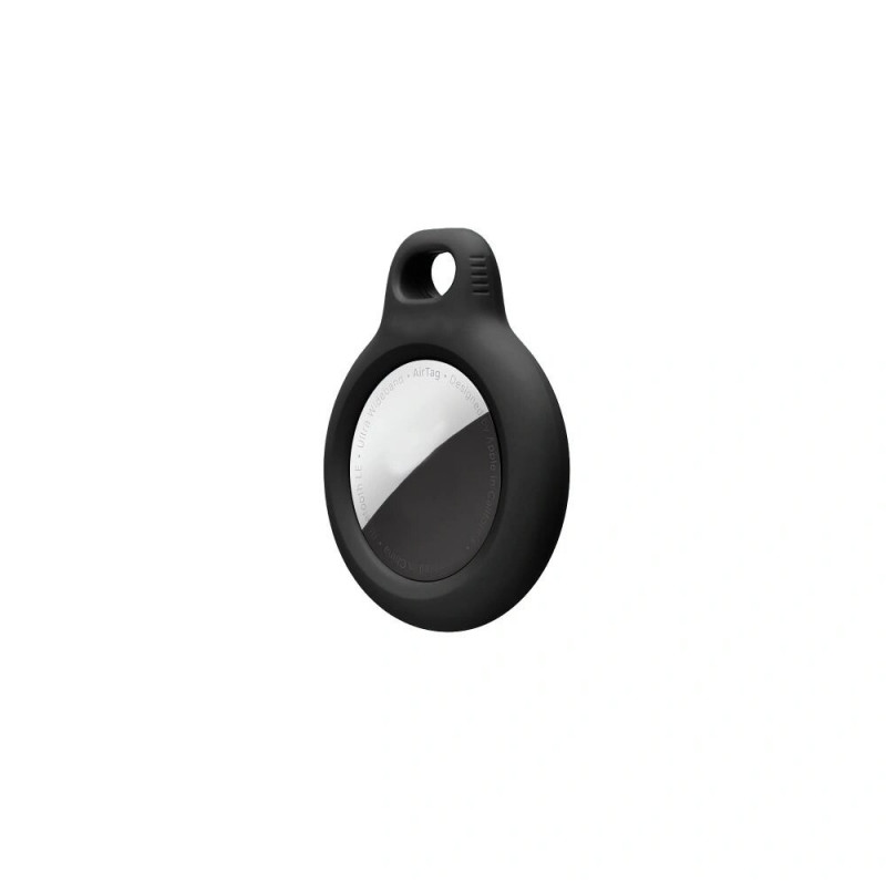 Tech-Protect Rough Chain sleutelhangerhoesje voor Apple AirTag, zwart (2 stuks)