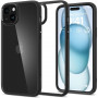 Spigen Ultra Hybrid-hoesje voor Apple iPhone 15, mat zwart
