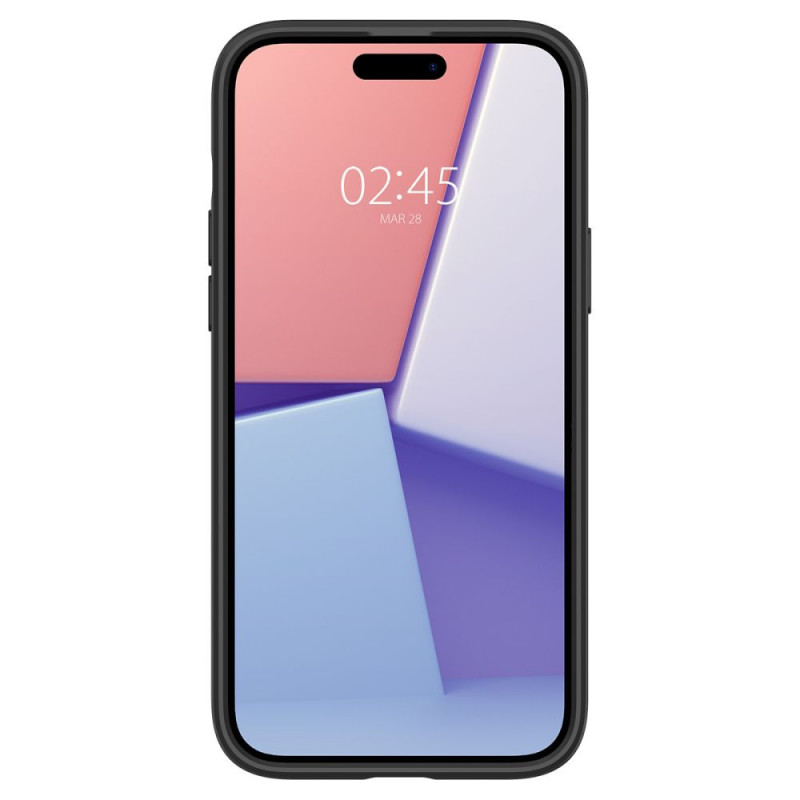 Spigen Ultra Hybrid-hoesje voor Apple iPhone 15, mat zwart