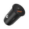 Tech-Protect CC02 2-poorts autolader USB-A / USB-C, PD 35W / QC 3.0, zwart (THP4079)