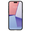 Spigen Liquid Air-hoesje voor Apple iPhone 15 Pro, mat zwart