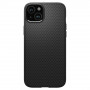 Spigen Liquid Air-hoesje voor Apple iPhone 15 Plus / 14 Plus, mat zwart