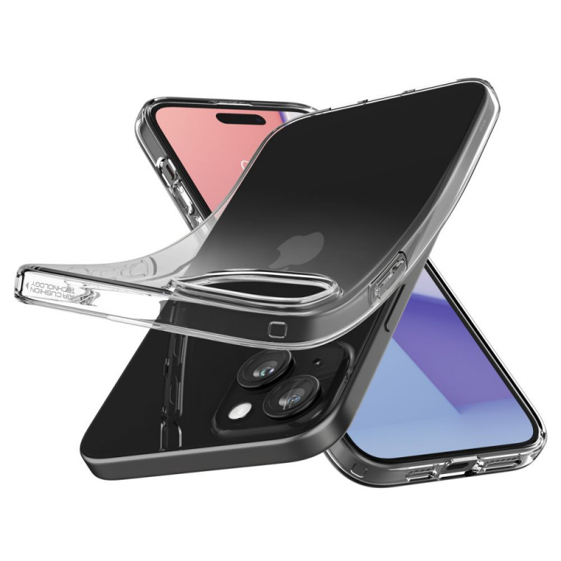 Spigen Liquid Crystal-hoesje voor Apple iPhone 15 Plus / 14 Plus, kristalhelder