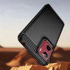 Tech-Protect TPUCarbon-hoesje voor Motorola Moto G05 / E15, zwart