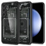 Spigen Ultra Hybrid hoesje voor Samsung Galaxy S23 FE, Zero One, donkergrijs