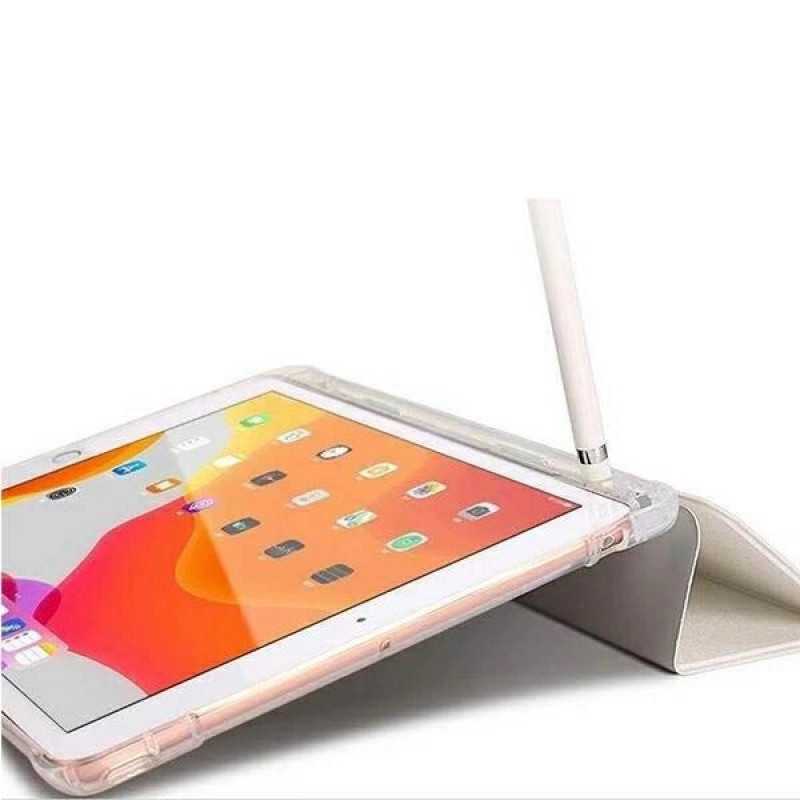 Mercury Clear Back Cover-hoesje voor Apple iPad 10.9 2022 / 11 2025, zwart