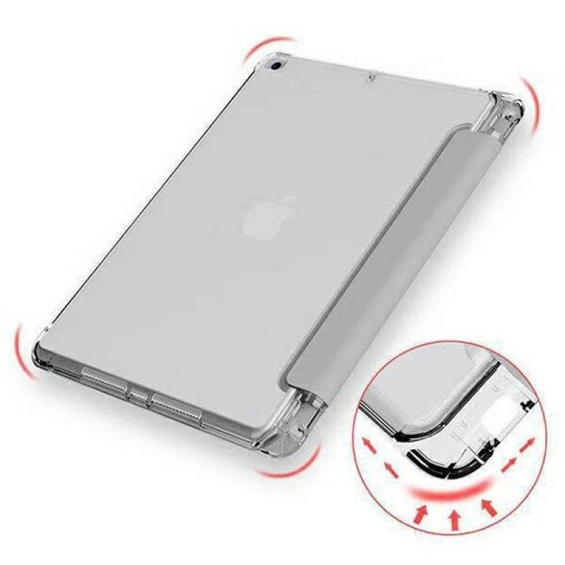 Mercury Clear Back Cover-hoesje voor Apple iPad 10.9" 10e gen (2022), lichtroze