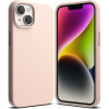 Ringke siliconenhoesje voor Apple iPhone 14 Plus / 15 Plus, Pink Sand