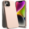 Ringke siliconenhoesje voor Apple iPhone 14 Plus / 15 Plus, Pink Sand