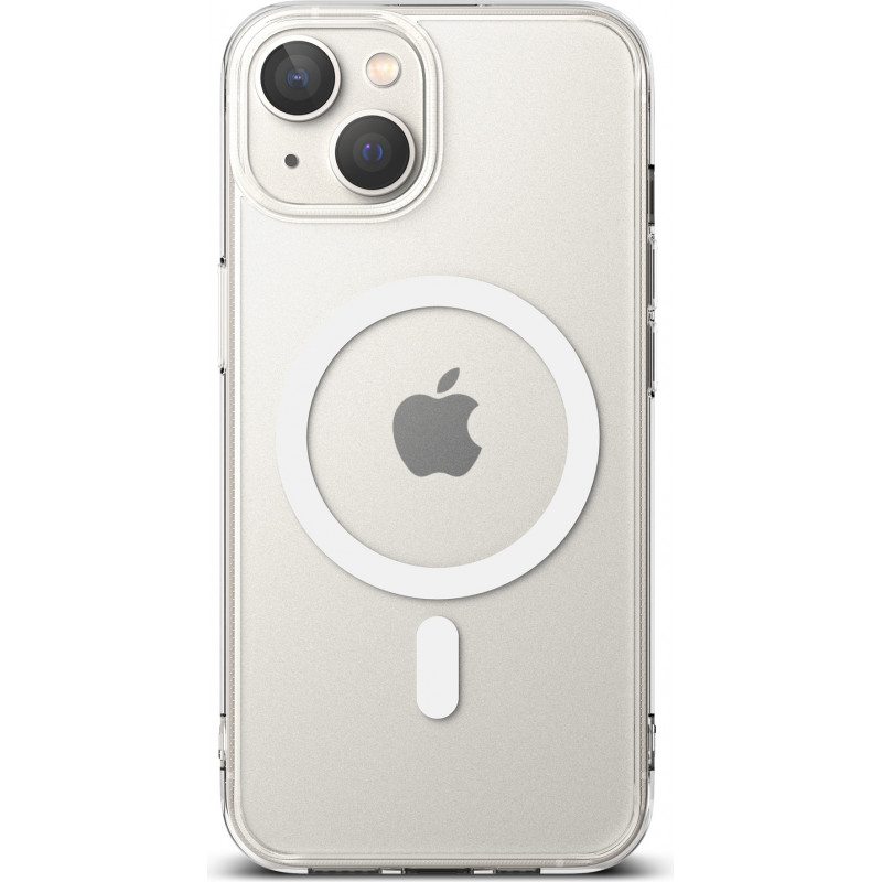 Ringke Fusion Magnetic (RGK1679) MagSafe-hoesje voor Apple iPhone 14 Plus / 15 Plus, mat transparant