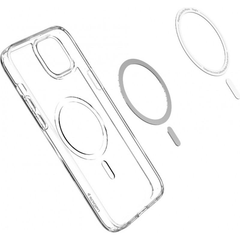 Spigen Ultra Hybrid Mag (ACS05048) MagSafe-hoesje voor Apple iPhone 14, wit
