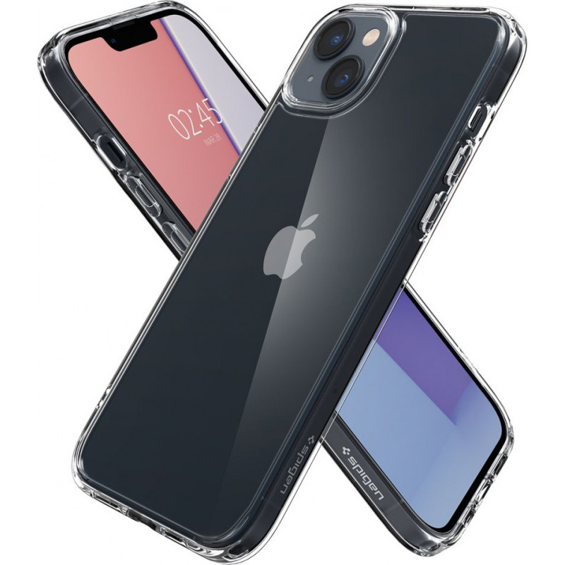 Spigen Ultra Hybrid (ACS05040) hoesje voor Apple iPhone 14, kristalhelder